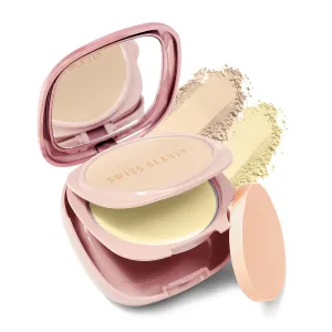 Swiss Beauty Matte & Set Duo Oil Free Compact Powder - Sand 03